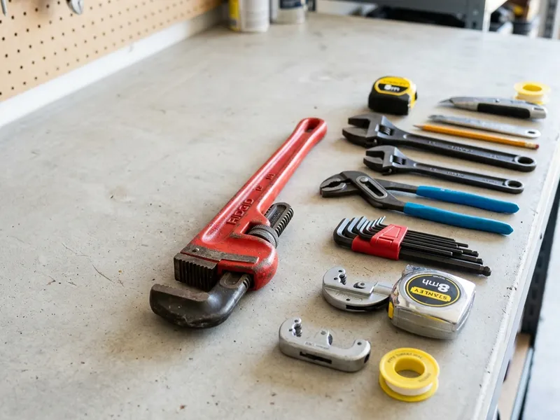 Professional plumbers in Edgar, MT equipped with top-tier tools for residential and commercial plumbing services.